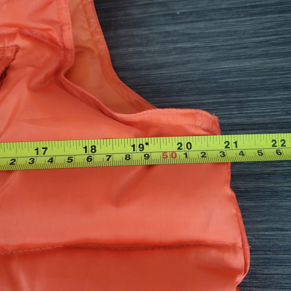 Powder River Outfitters Panhandle‎ Slim DOWN Puffer Vest Sz M Med Hunter Orange - Picture 8 of 9